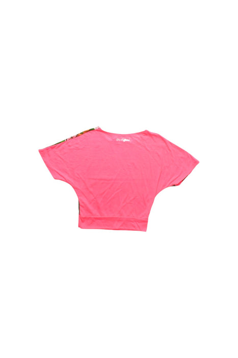 A Multicolour Short Sleeve Tops from Desigual in size 3T for girl. (Back View)