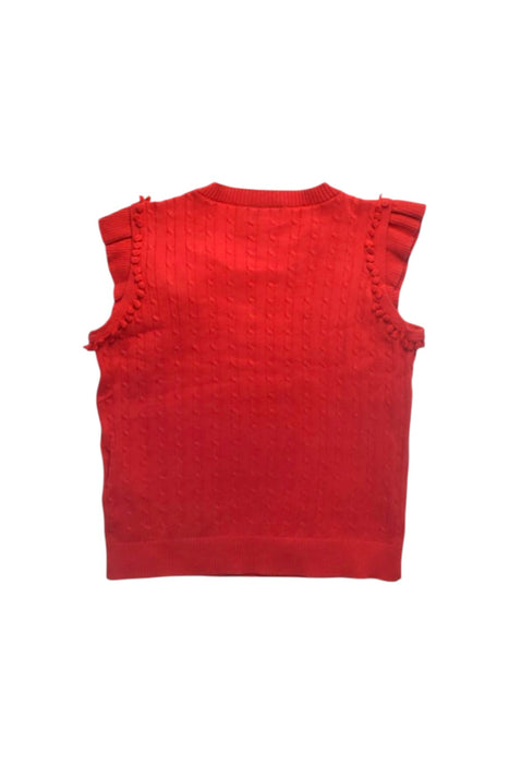 A Red Sleeveless Tops from Nicholas & Bears in size 10Y for girl. (Back View)