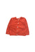 A Red Cardigans from Bonpoint in size 3-6M for girl. (Front View)
