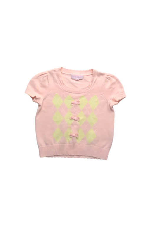 A Pink Short Sleeve Tops from Nicholas & Bears in size 6-12M for girl. (Front View)