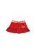 A Red Short Skirts from Nicholas & Bears in size 6T for girl. (Front View)