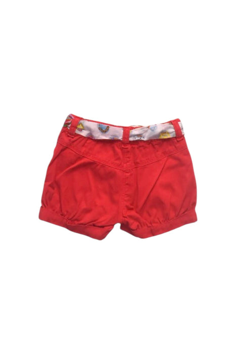A Red Shorts from Gucci in size 12-18M for girl. (Back View)
