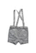 A Grey Overall Shorts from Nicholas & Bears in size 12-18M for boy. (Front View)