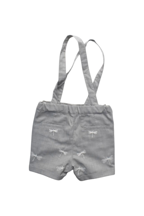 A Grey Overall Shorts from Nicholas & Bears in size 12-18M for boy. (Back View)