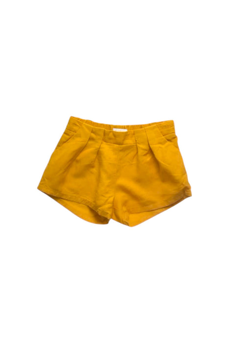 A Yellow Shorts from Chloe in size 3T for girl. (Front View)