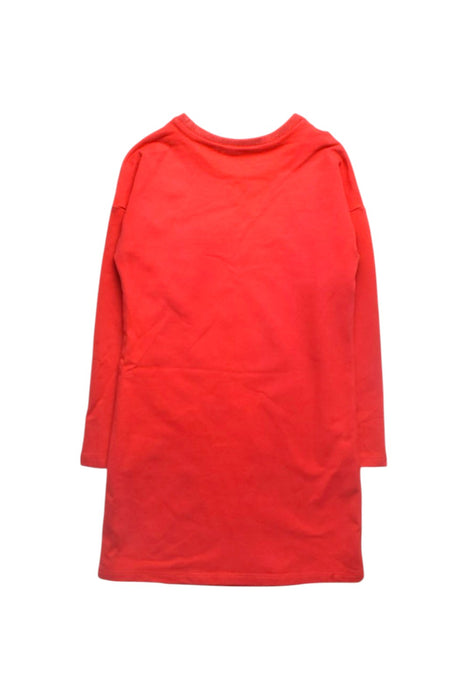 A Red Long Sleeve Dresses from Little Marc Jacobs in size 6T for girl. (Back View)