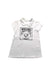 A White Short Sleeve Dresses from Moschino in size 18-24M for girl. (Front View)