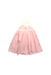 A Pink Sleeveless Dresses from Stella McCartney in size 4T for girl. (Back View)