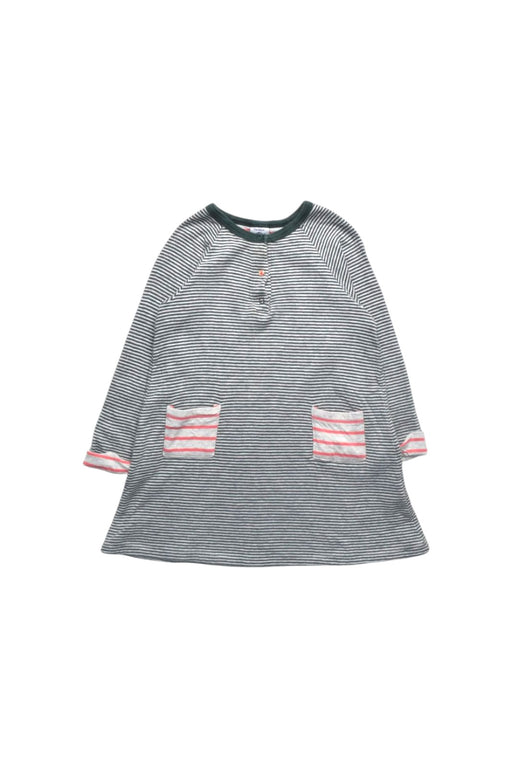 A Multicolour Long Sleeve Dresses from Petit Bateau in size 18-24M for girl. (Front View)