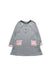 A Multicolour Long Sleeve Dresses from Petit Bateau in size 18-24M for girl. (Front View)