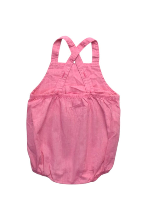 A Pink Overall Dresses from Sea Apple in size 3-6M for girl. (Back View)