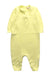 A Yellow Long Sleeve Rompers from Bonpoint in size 6-12M for girl. (Front View)