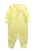 A Yellow Long Sleeve Rompers from Bonpoint in size 6-12M for girl. (Back View)