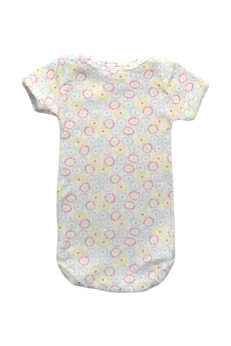 A Multicolour Short Sleeve Bodysuits from Petit Bateau in size 3-6M for girl. (Back View)