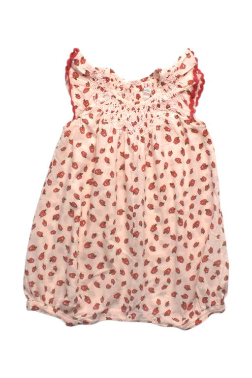 A Pink Sleeveless Rompers from Stella McCartney in size 6-12M for girl. (Front View)