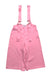 A Pink Overall Shorts from Vivetta in size 4T for girl. (Front View)