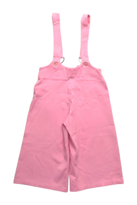 A Pink Overall Shorts from Vivetta in size 4T for girl. (Back View)