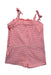 A Red Sleeveless Rompers from Nicholas & Bears in size 2T for girl. (Back View)