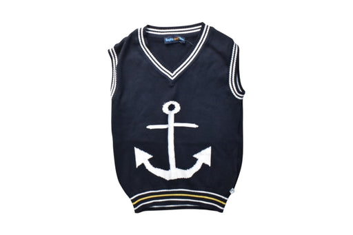 A Black Dress Up Vests from Sophie & Sam in size 6T for boy. (Front View)