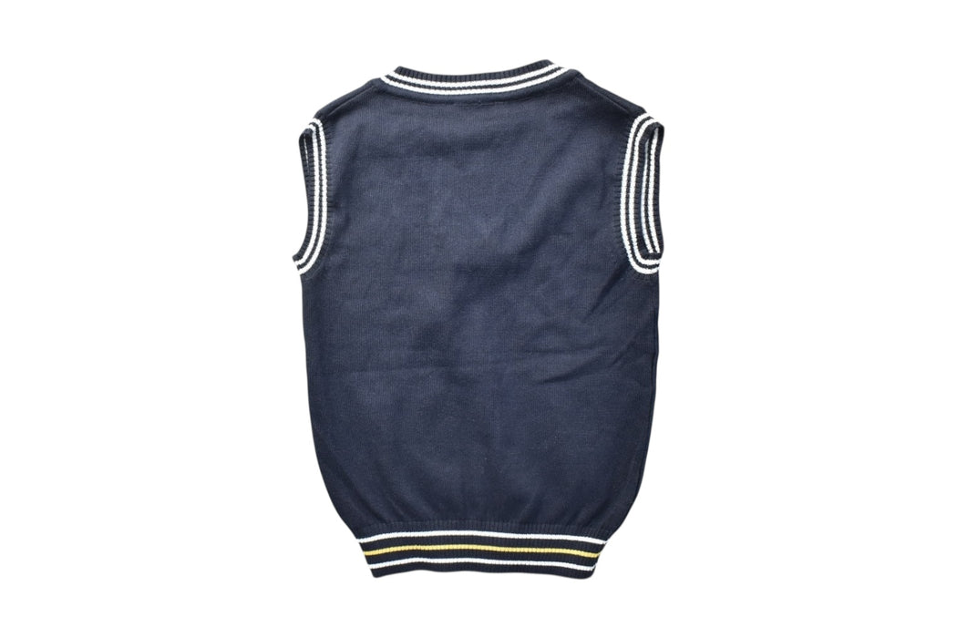 A Black Dress Up Vests from Sophie & Sam in size 6T for boy. (Back View)