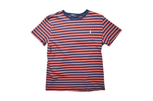 A Navy Short Sleeve T Shirts from Polo Ralph Lauren in size 10Y for boy. (Front View)