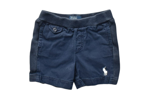 A Navy Shorts from Polo Ralph Lauren in size 12-18M for boy. (Front View)