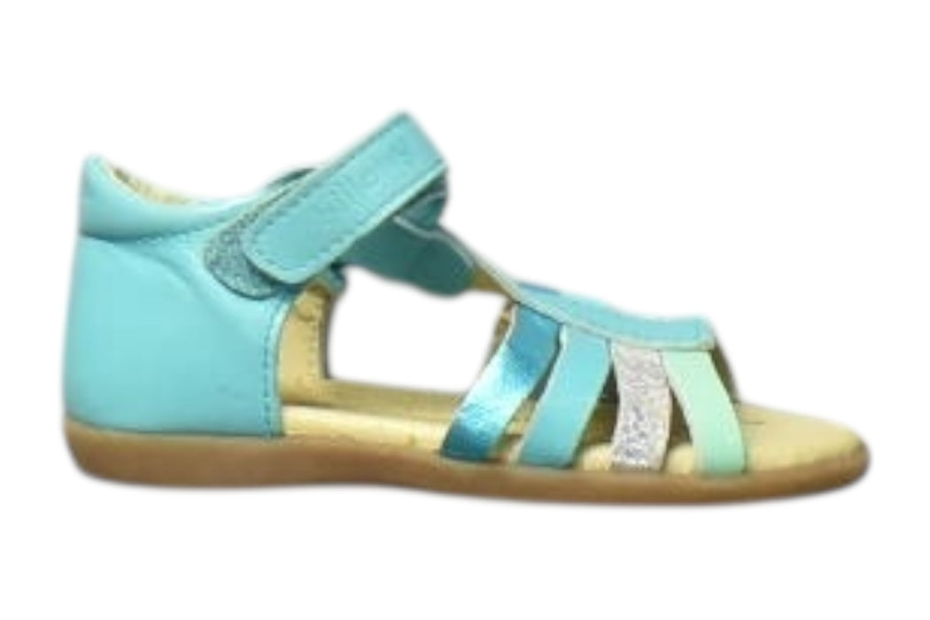 A Multicolour Sandals from Billowy in size 12-18M for girl. (Front View)