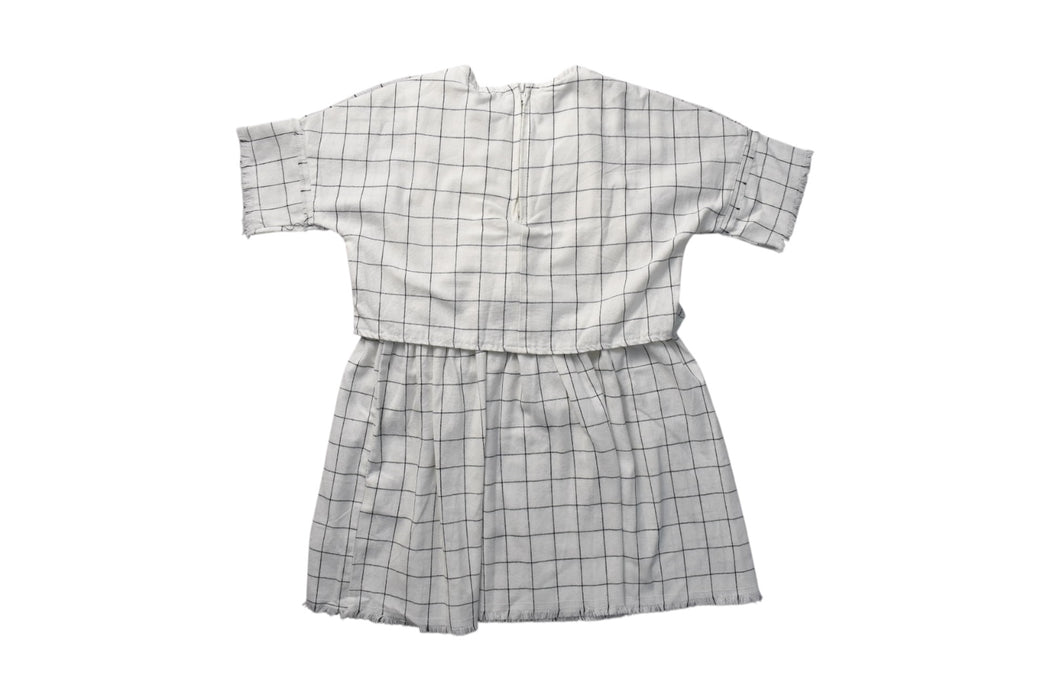 A White Short Sleeve Dresses from Joe's Jeans in size 6T for girl. (Back View)