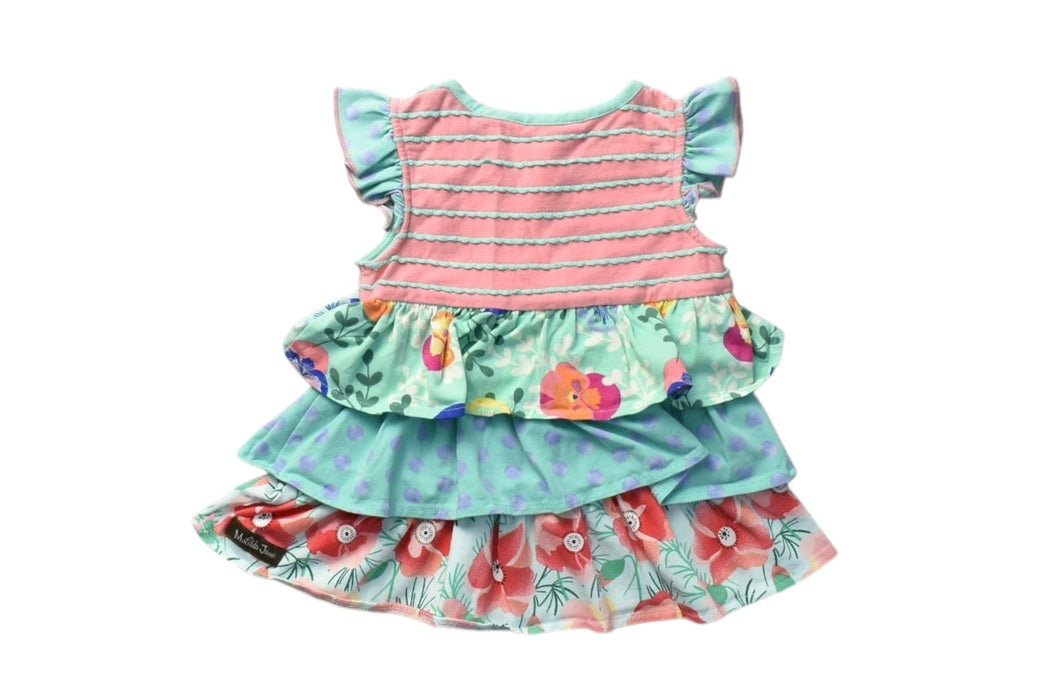 A Multicolour Sleeveless Dresses from Matilda Jane in size 18-24M for girl. (Back View)