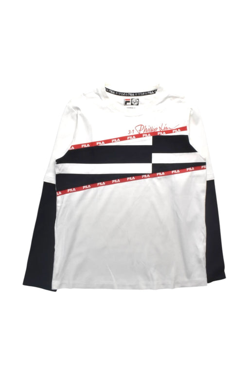 A Multicolour Long Sleeve T Shirts from Fila in size 14Y for boy. (Front View)