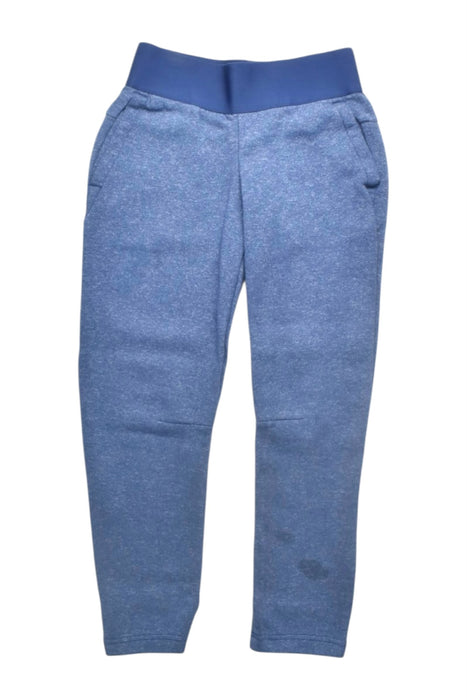 A Blue Sweatpants from Adidas in size 9Y for girl. (Front View)
