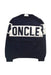 A Navy Crewneck Sweatshirts from Moncler in size 10Y for boy. (Front View)