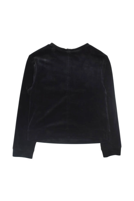 A Black Long Sleeve Tops from Moschino in size 10Y for girl. (Back View)