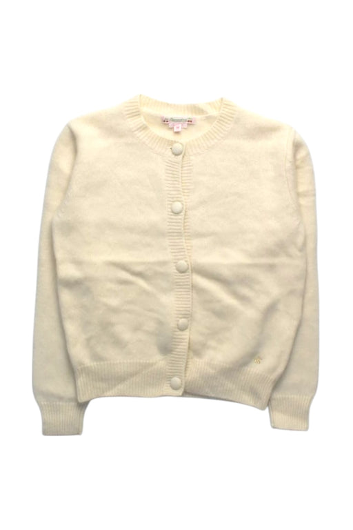 A Ivory Cardigans from Bonpoint in size 10Y for girl. (Front View)