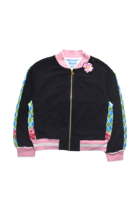 A Multicolour Lightweight Jackets from MiMiSol in size 8Y for girl. (Front View)