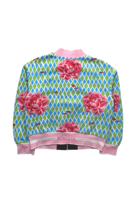 A Multicolour Lightweight Jackets from MiMiSol in size 8Y for girl. (Back View)