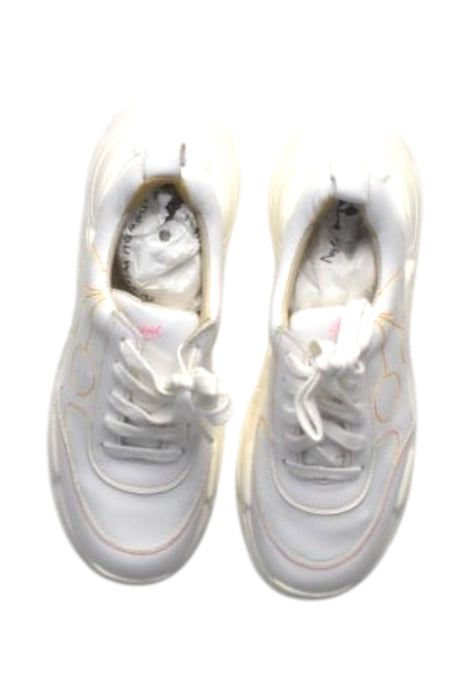 A White Sneakers from Bonpoint in size 9Y for girl. (Back View)