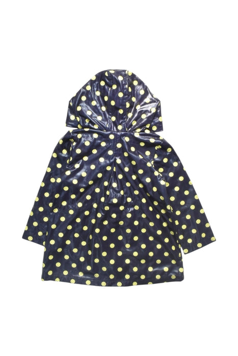 A Navy Rain Jackets from DKNY in size 18-24M for girl. (Back View)