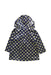 A Navy Rain Jackets from DKNY in size 18-24M for girl. (Back View)