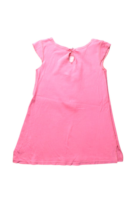 A Pink Short Sleeve Dresses from Rykiel Enfant in size 3T for girl. (Back View)