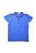 A Blue Short Sleeve Polos from Burberry in size 12Y for boy. (Front View)