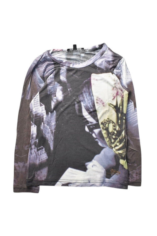 A Multicolour Long Sleeve Tops from DKNY in size 4T for girl. (Front View)