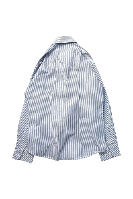 A Blue Long Sleeve Shirts from Dal Lago in size 6T for boy. (Back View)