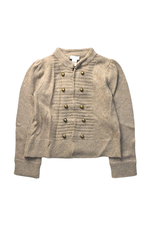 A Beige Blazers from Monsoon in size 6T for girl. (Front View)