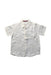 A White Short Sleeve Shirts from I Pinco Pallino in size 6T for boy. (Front View)