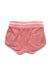 A Pink Shorts from miles baby in size 5T for girl. (Back View)