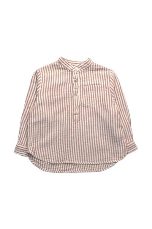 A Beige Long Sleeve Shirts from Rylee + Cru in size 2T for boy. (Front View)