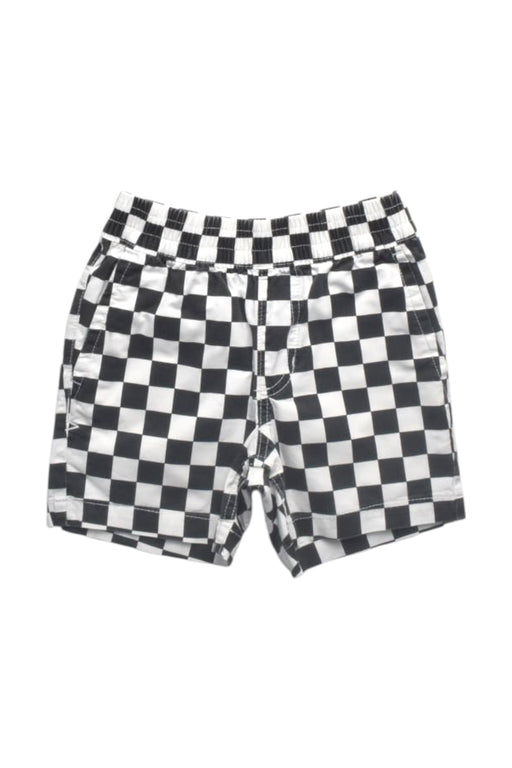 A Black Shorts from Vans in size 4T for boy. (Front View)