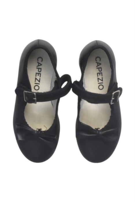 A Black Dress Shoes from Capezio in size M for girl. (Back View)