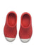 A Red Slip Ons from Native Shoes in size 18-24M for boy. (Back View)